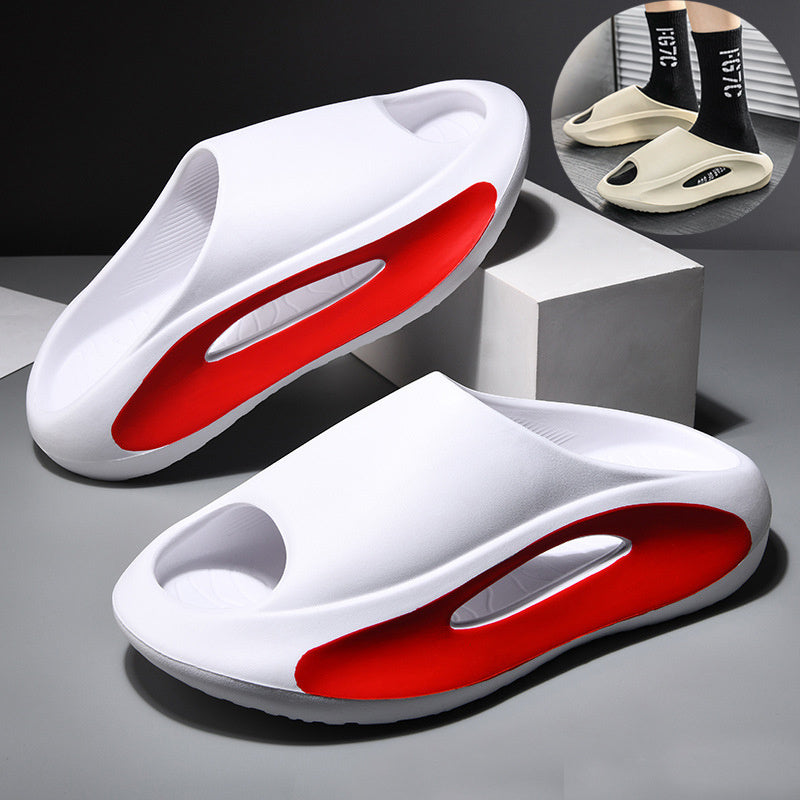 Peep-Toe Slippers