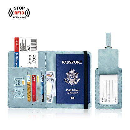 Passport Holder & Luggage Tag Suit