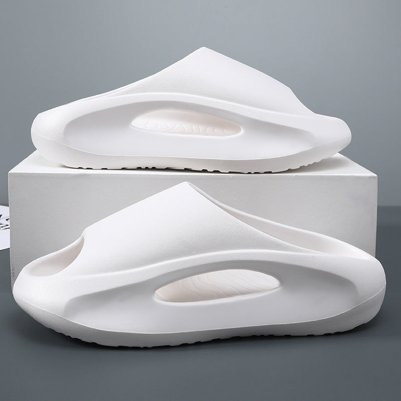 Peep-Toe Slippers