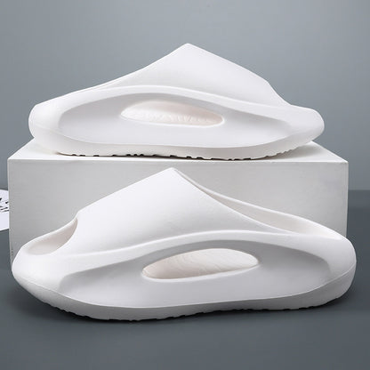 Peep-Toe Slippers