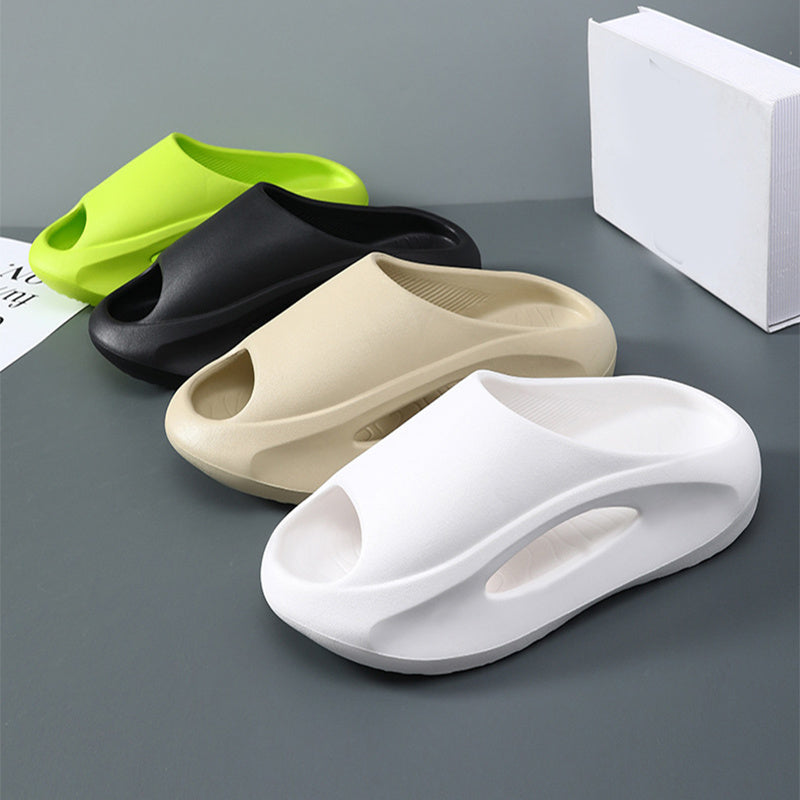 Peep-Toe Slippers