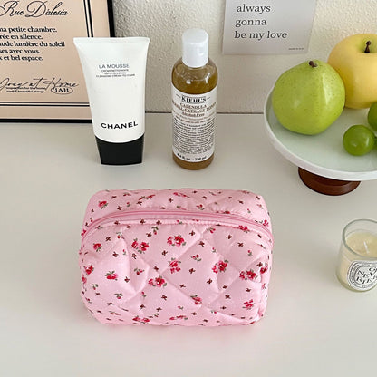 Heart Bow Cosmetic Bag
