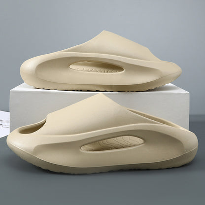Peep-Toe Slippers